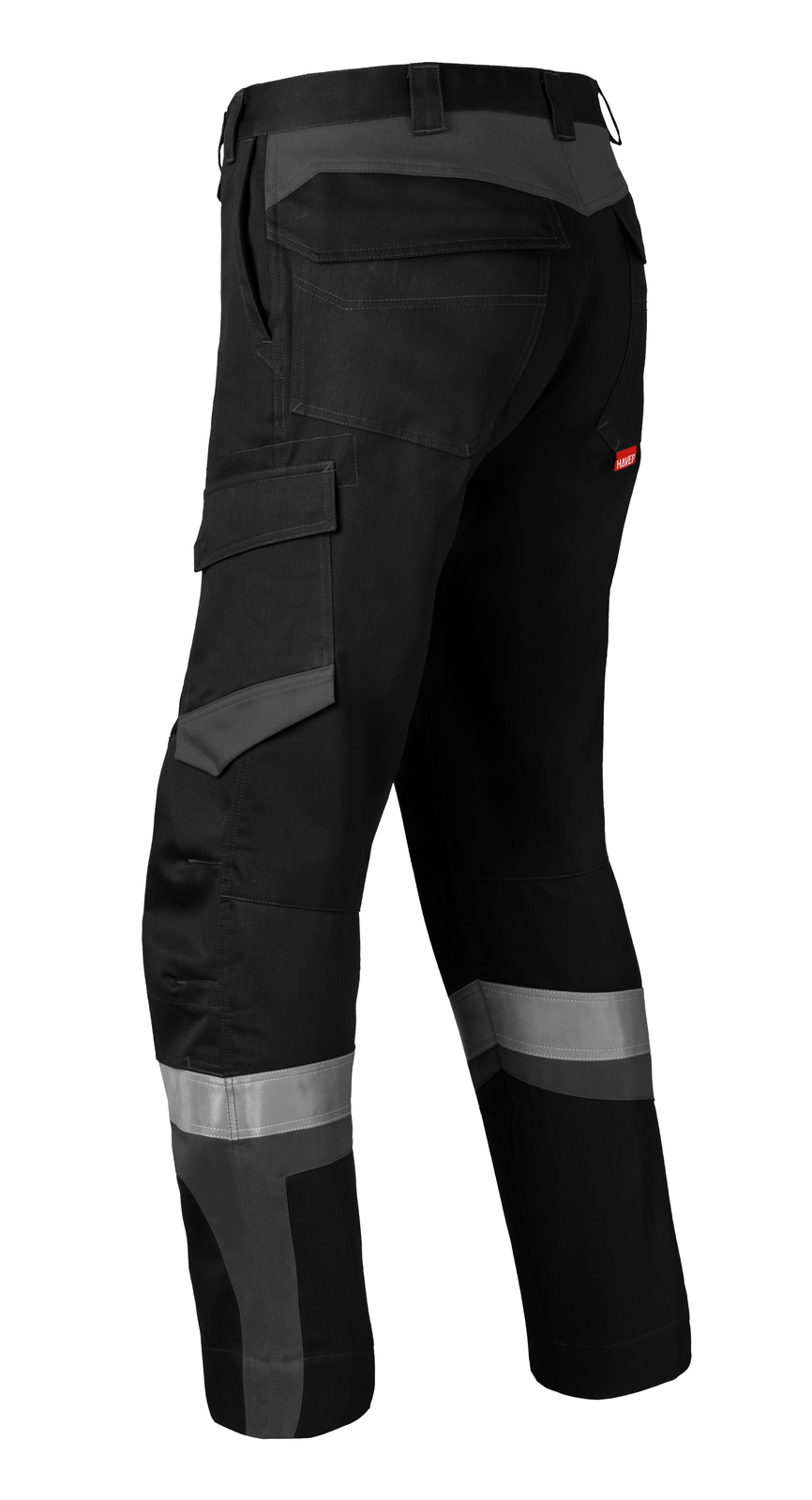 80340_schwarz_grau_seite Multinorm Bundhose | Havep 5SafetyImage+ | 80340