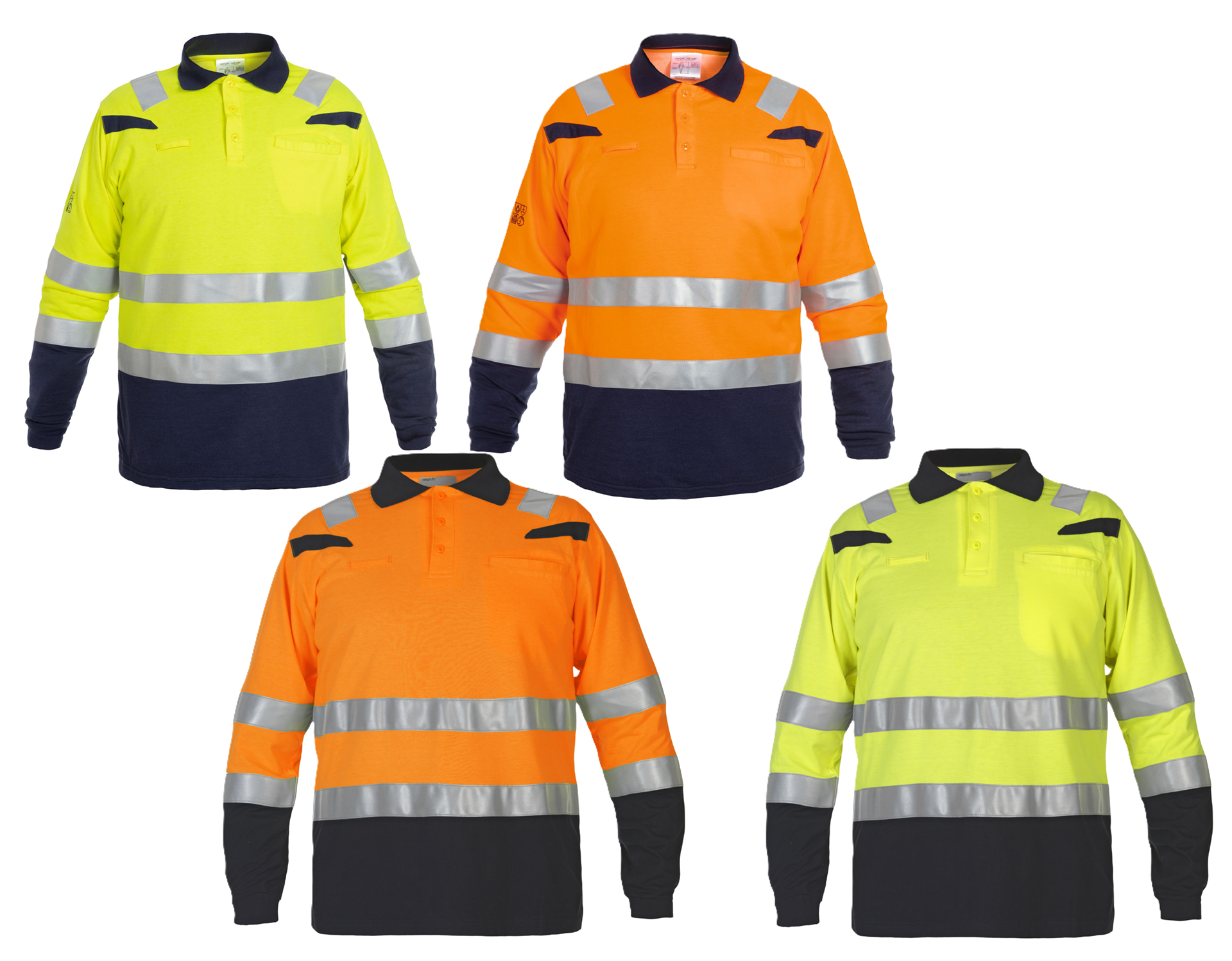 Multinorm-Warnschutz-Poloshirt | Hydrowear Marbella | 043635