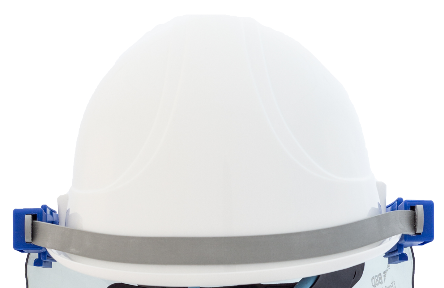 Hartkopf, Weißer Helm, Sicherheitshelm, Schutzkappe, Stirnriemen
