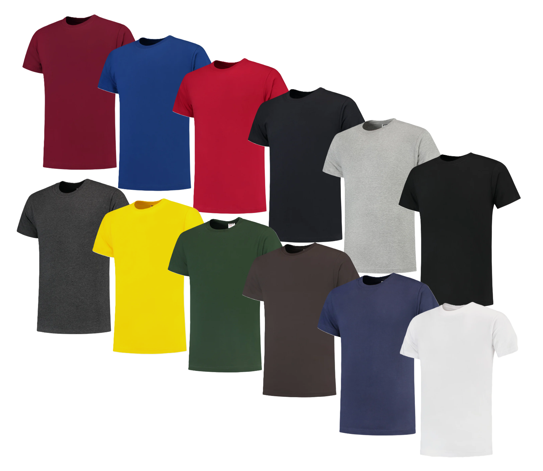 T-Shirt, Plain, Unisex, Basic, Kurzarm