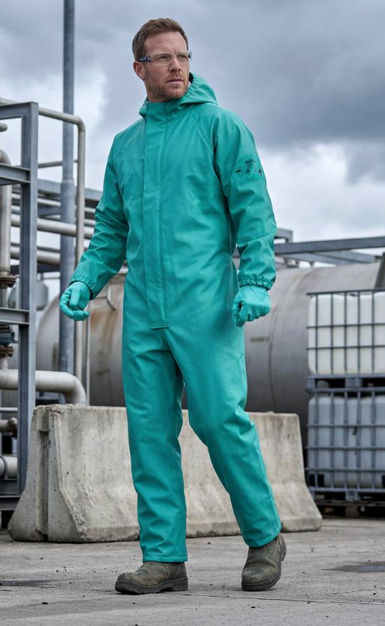 Schutzanzug, Chemikalienschutz, Overall, Arbeitskleidung, Hochsicht