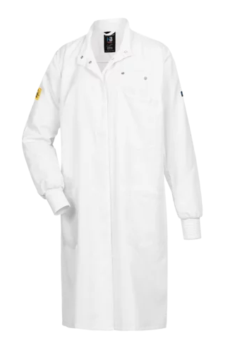 ESD / Reinraum Damen-Mantel | HABETEX ESD Comfort | HB Protective Wear ESD / Reinraum Damen-Mantel | HABETEX ESD Comfort | HB Protective Wear