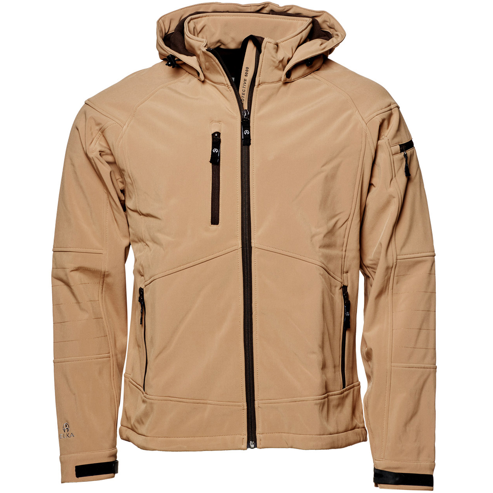 jacke_softshell_116500_sand Softshell Jacke wasserdicht | ELKA Working Xtreme | 116500