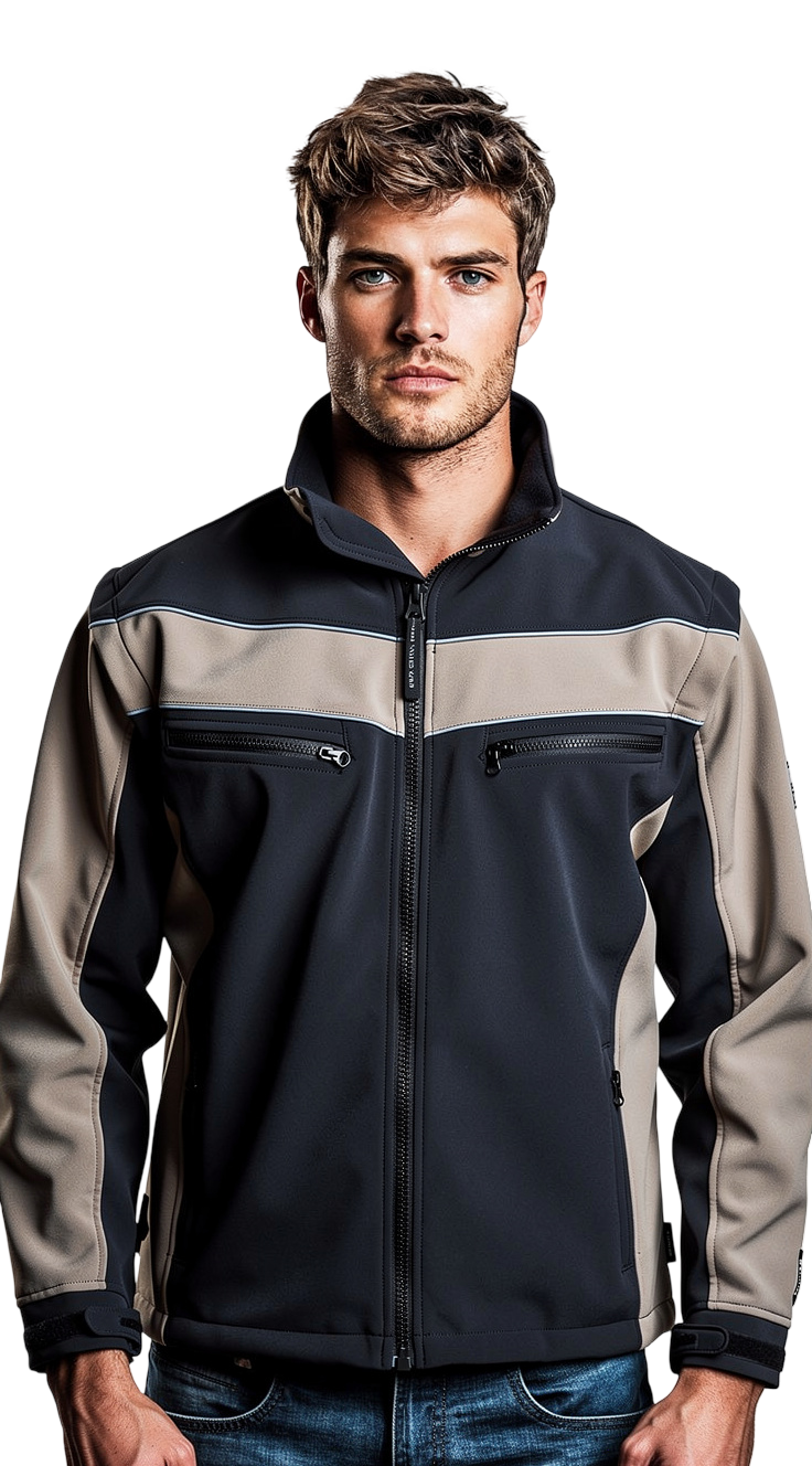 Mantel, Jacke, Fleece, Mann, Person