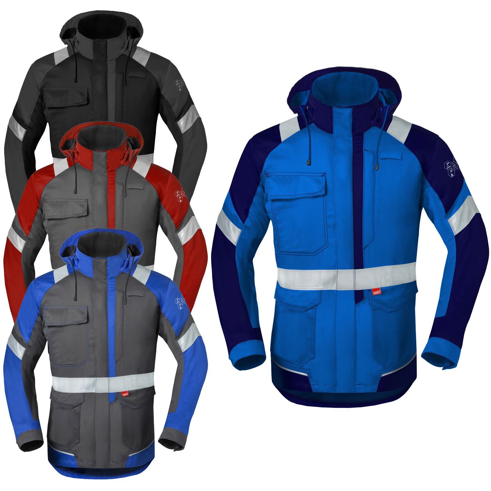parka_50286_gr Multinorm Parka | HAVEP 5 Safety Image+ | 50286