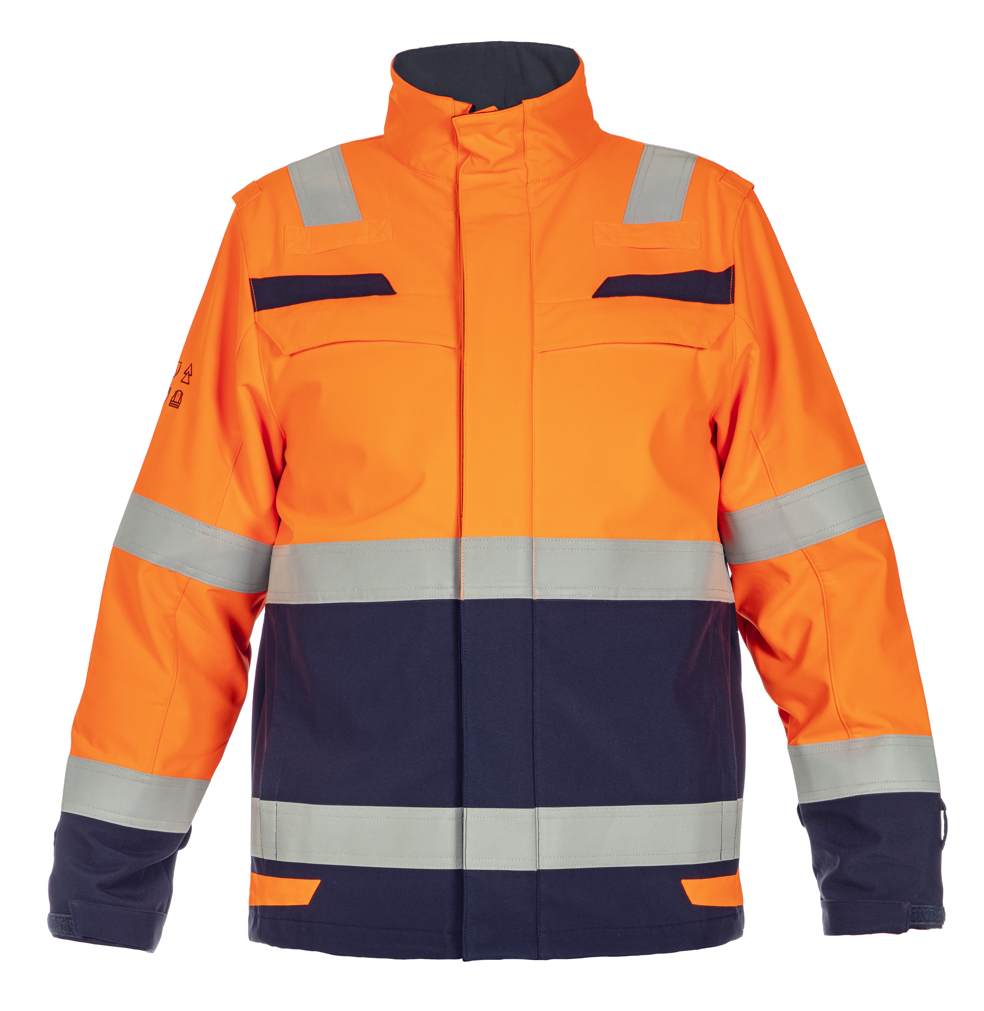 Hydrowear_MENORCA_043639_Orange-Marine_Front