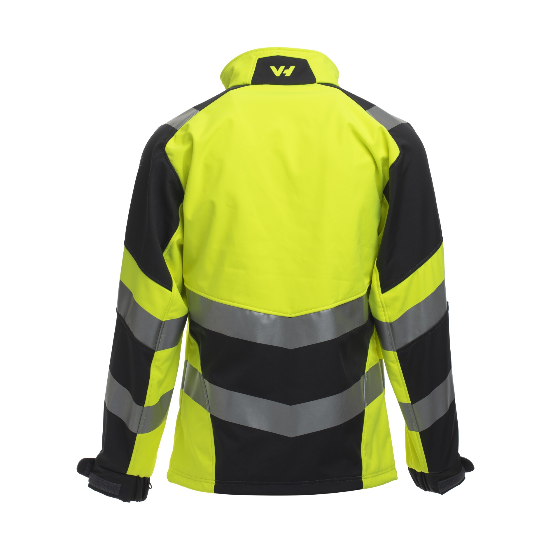 Multinorm SOFTSHELL Jacke Van Heurck Millennia Diablo HiVis.